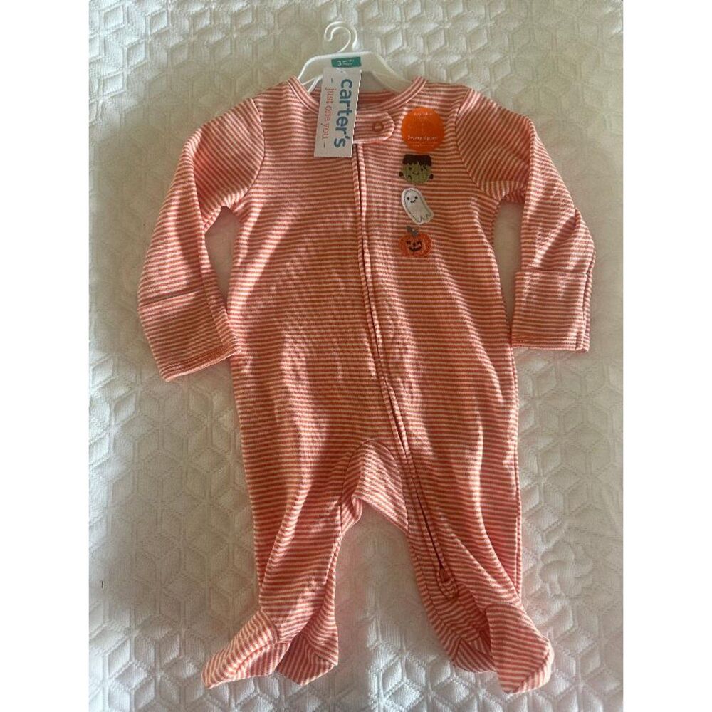 Halloween Pinstriped